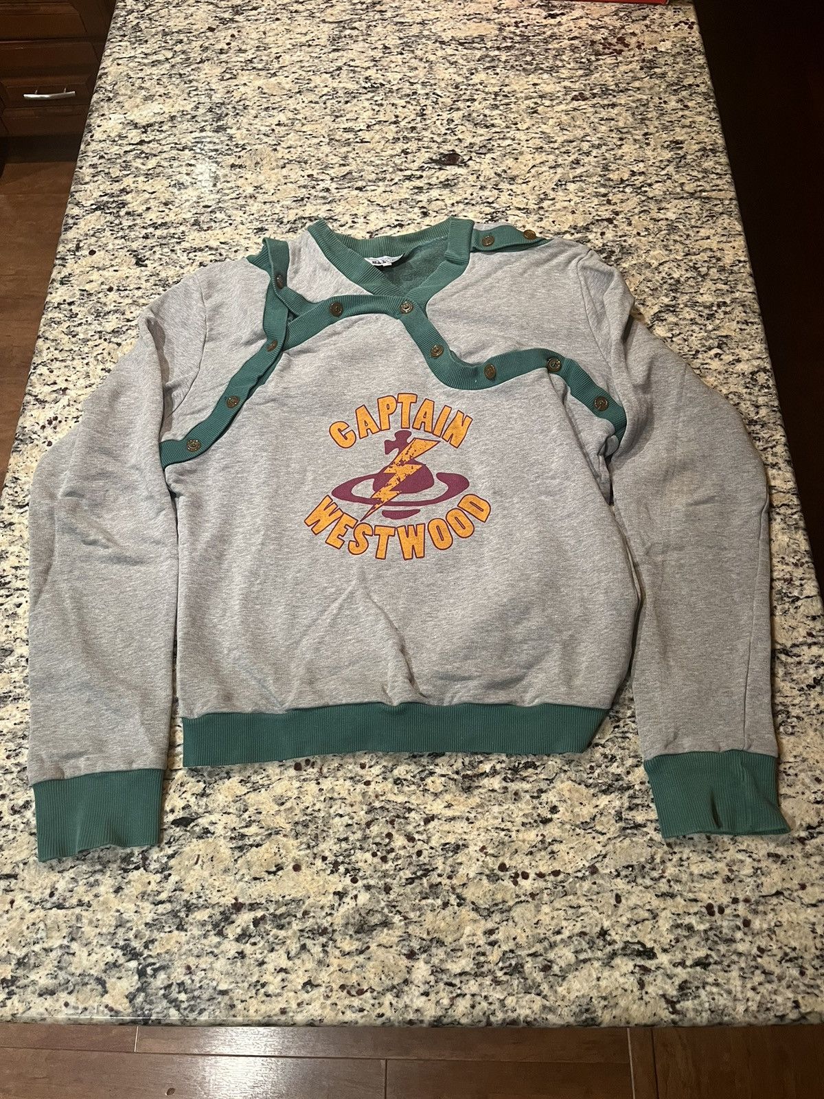 Vivienne Westwood Vivienne Westwood “Captain Westwood” Button Sweater. Size US S / EU 44-46 / 1 - 1 Thumbnail