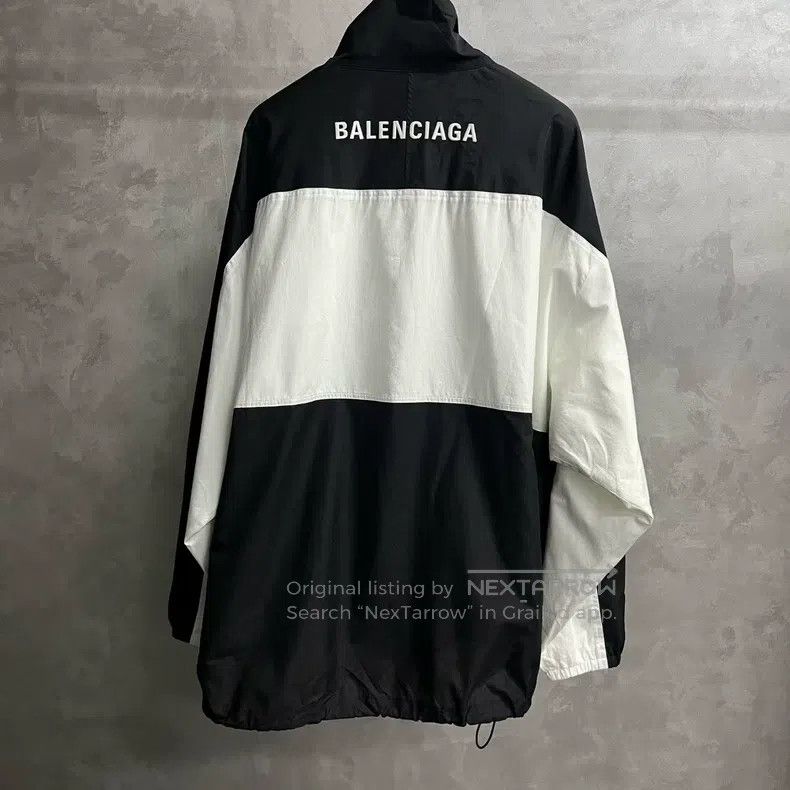 Balenciaga Balenciaga Black and White Color Block Sports Sun Protecti Size US M / EU 48-50 / 2 - 7 Thumbnail