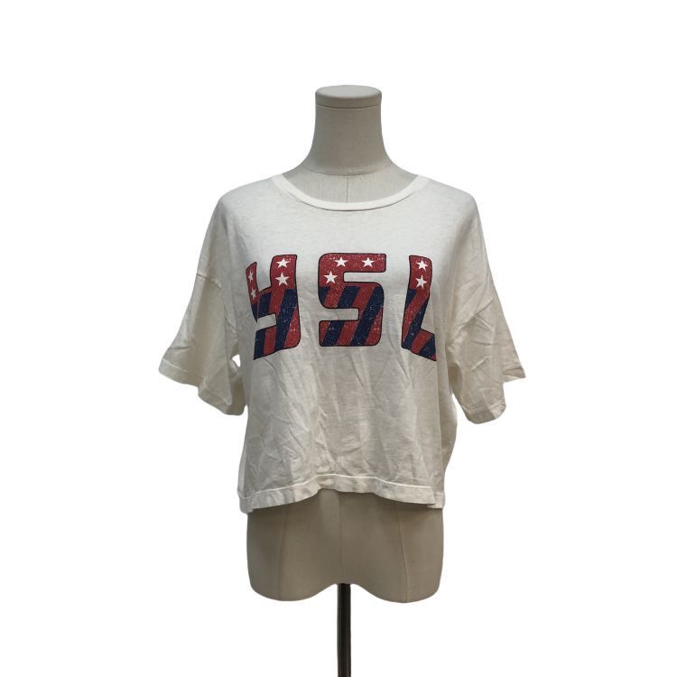 Saint Laurent Paris Saint Laurent Logo Graphic T-Shirt US XS Size US XS / EU 42 / 0 - 1 Thumbnail
