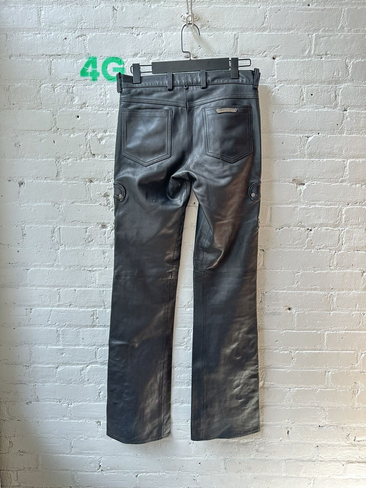 Chrome Hearts CHROME HEARTS MATTYBOY FLUR LEATHERS 29 30 31 Size US 30 / EU 46 - 7 Thumbnail