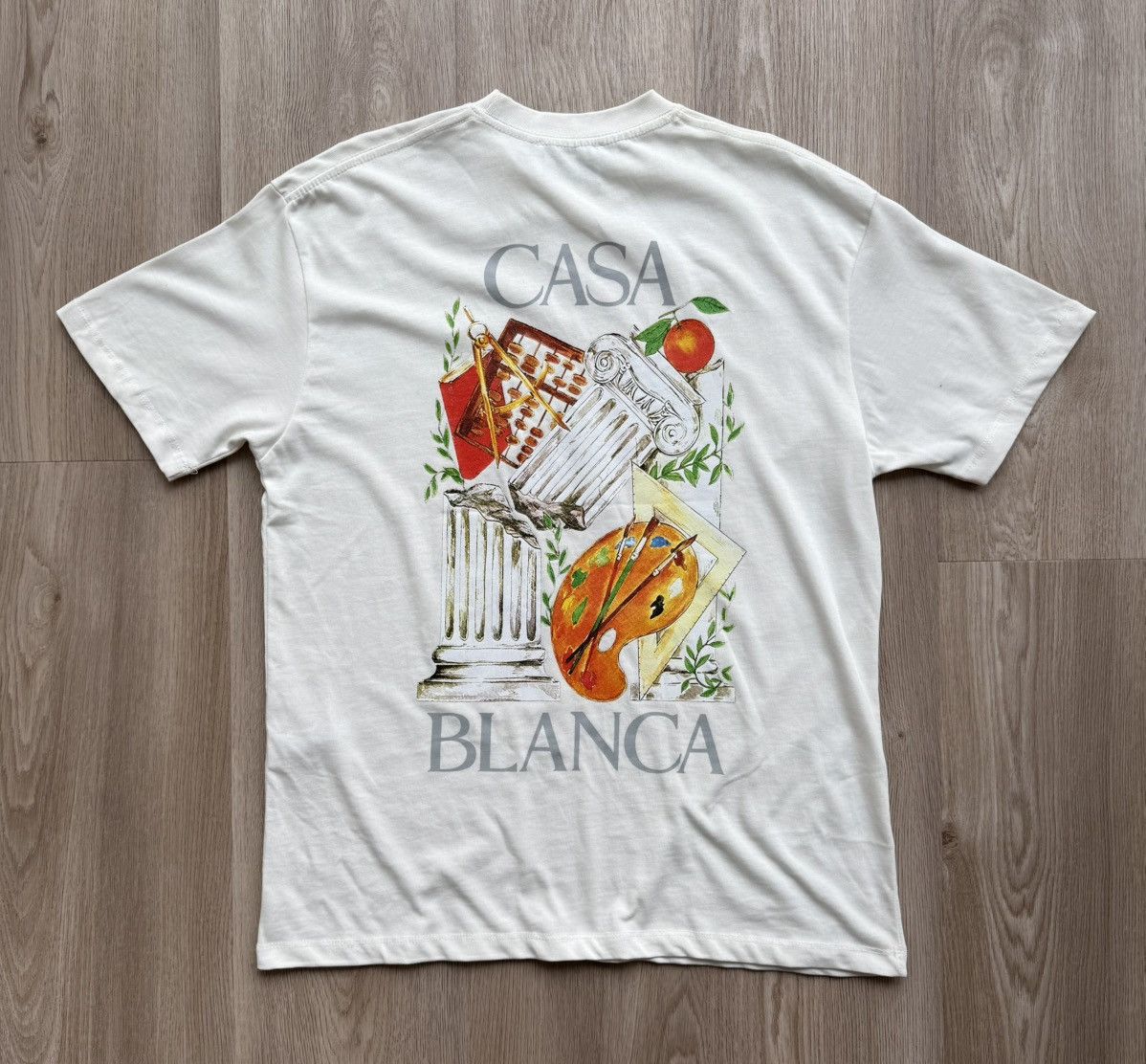 Casablanca Casablanca Tennis Club White T-Shirt Art Logo Size US L / EU 52-54 / 3 - 12 Thumbnail