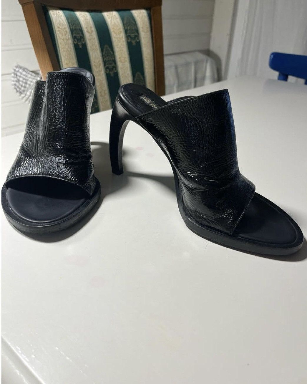 Ann Demeulemeester × Japanese Brand ann demeulemeester mules Size US 6 / IT 36 - 2 Thumbnail