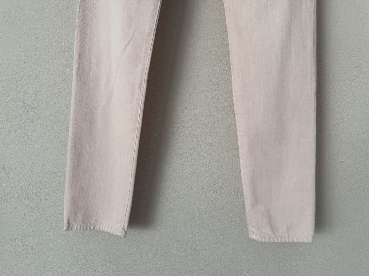 Saint Laurent Paris Pale Pink Straight-Leg Denim Jeans Size US 29 - 5 Thumbnail