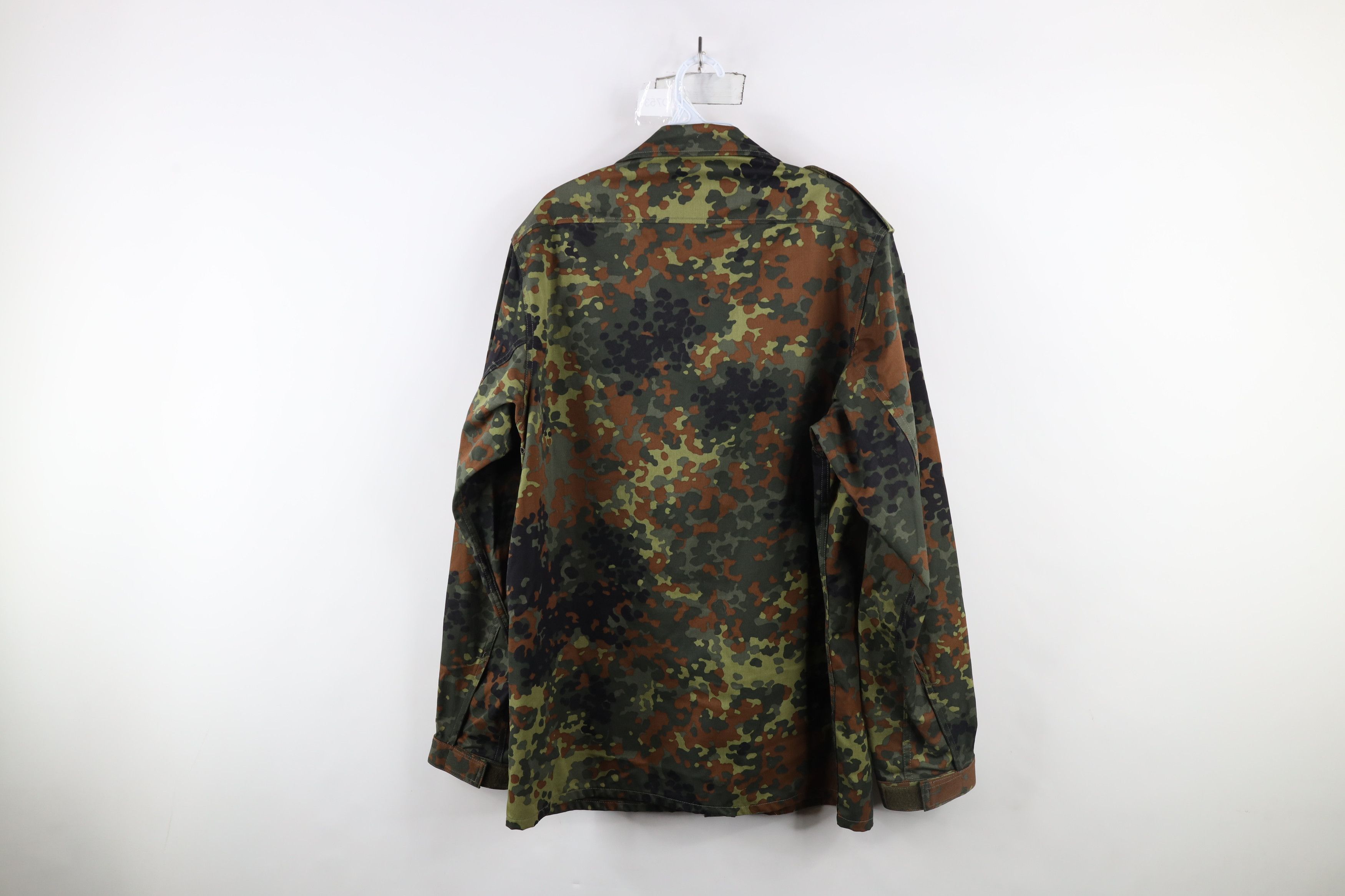 Vintage Vintage 90s German Military Camouflage Field Combat Jacket Size US XL / EU 56 / 4 - 12 Thumbnail
