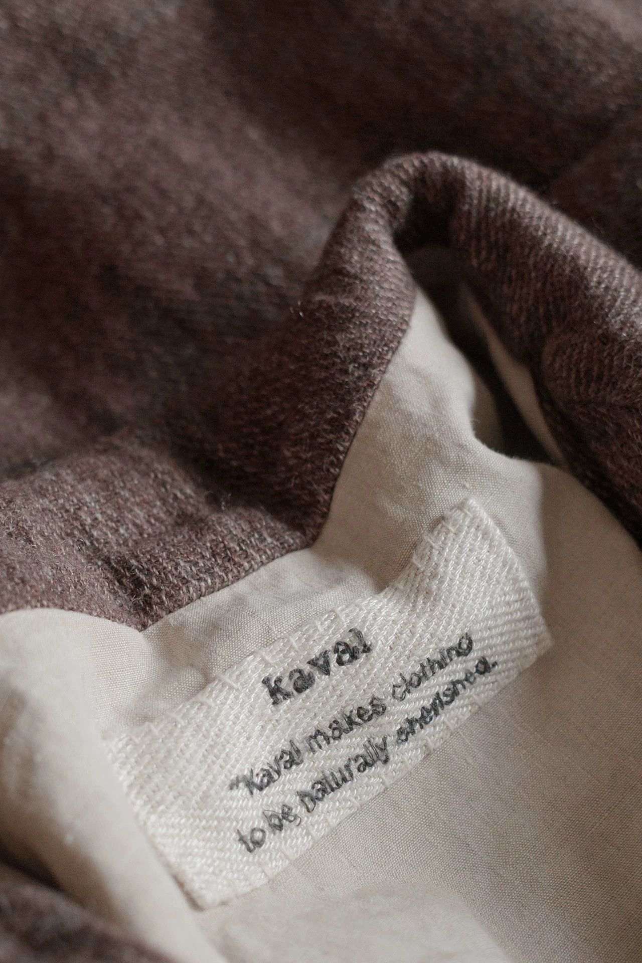 Other Kaval 00s Mixed Weave Coarse Wool Linen Jacket Size US S / EU 44-46 / 1 - 6 Thumbnail