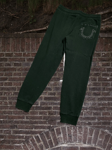 True Religion Vintage rare true religion big logo sweatpants Size US 32 / EU 48 - 1 Thumbnail