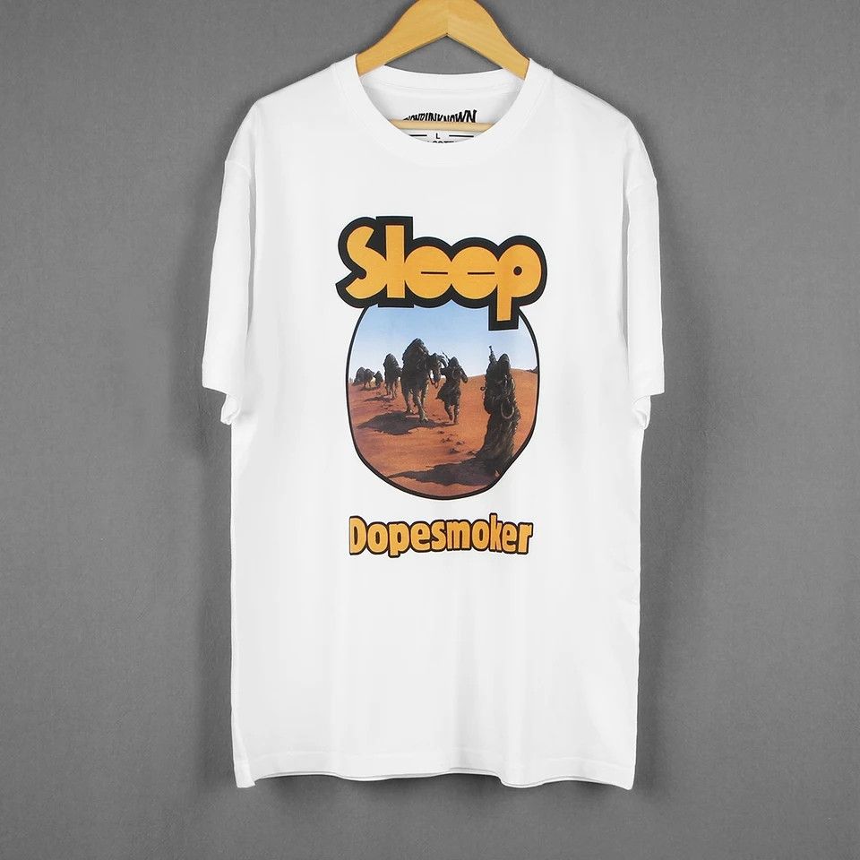 Japanese Brand × Vintage Sleep T-Shirt Dopesmoker Size US L / EU 52-54 / 3 - 1 Thumbnail