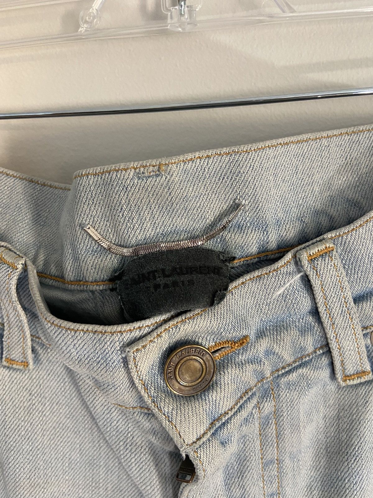 Saint Laurent Paris Saint Laurent classic blue jeans Size US 28 / EU 44 - 4 Thumbnail