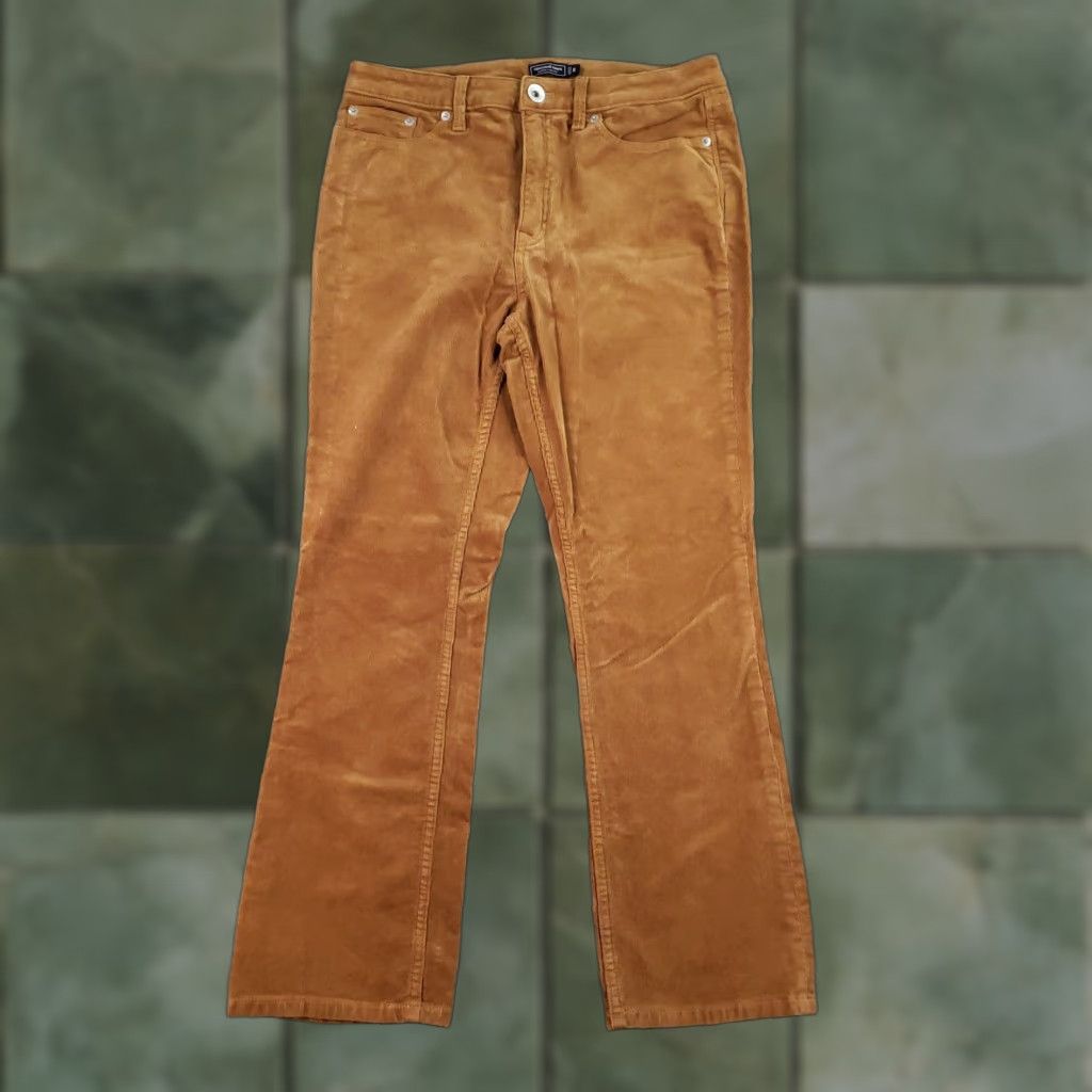 Vineyard Vines Vineyard Vines Pants Mens 30 Brown Corduroy Straight Leg Stretch Casual Size 30" / US 8 / IT 44 - 1 Thumbnail