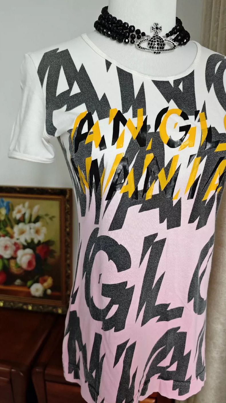 Vivienne Westwood Vivienne Westwood Gradually pink lightning print T-shirt Size S / US 4 / IT 40 - 4 Thumbnail