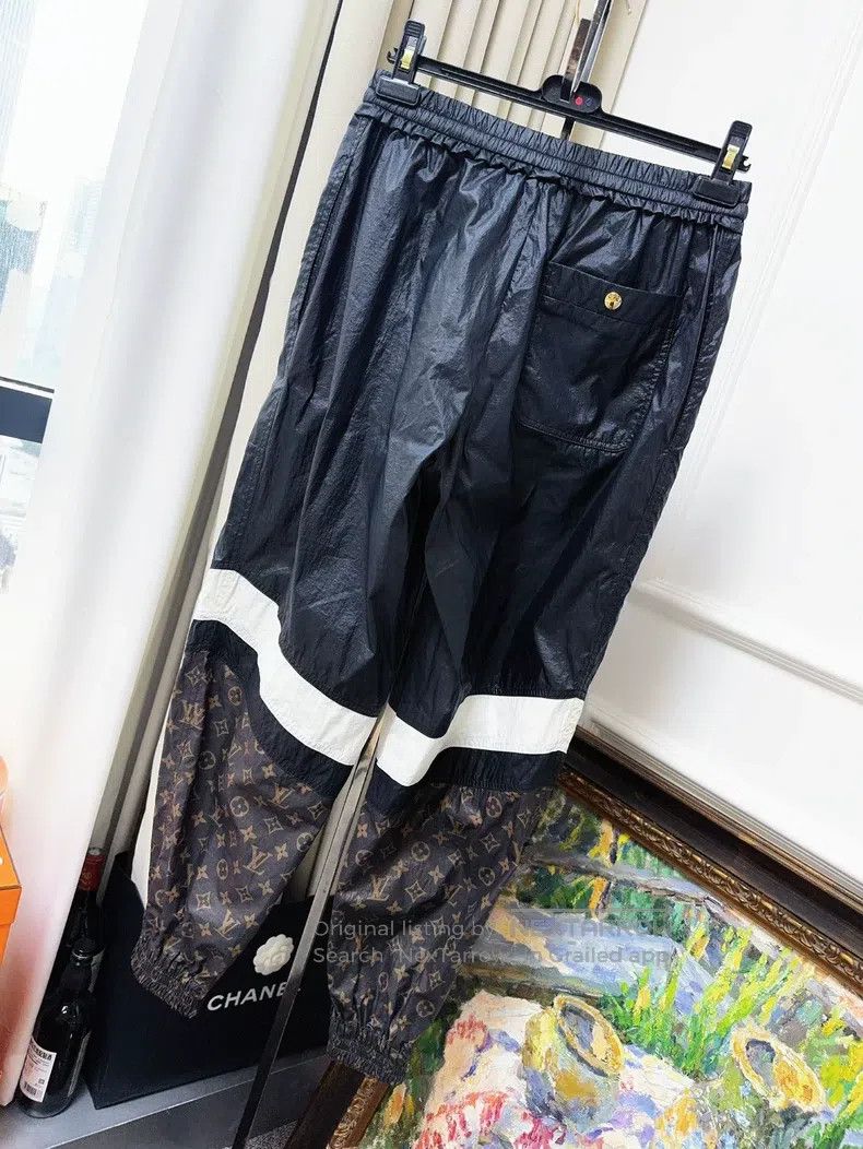 Louis Vuitton Louis Vuitton Black presbyopic assault pants and casual pa Size US 34 / EU 50 - 2 Thumbnail