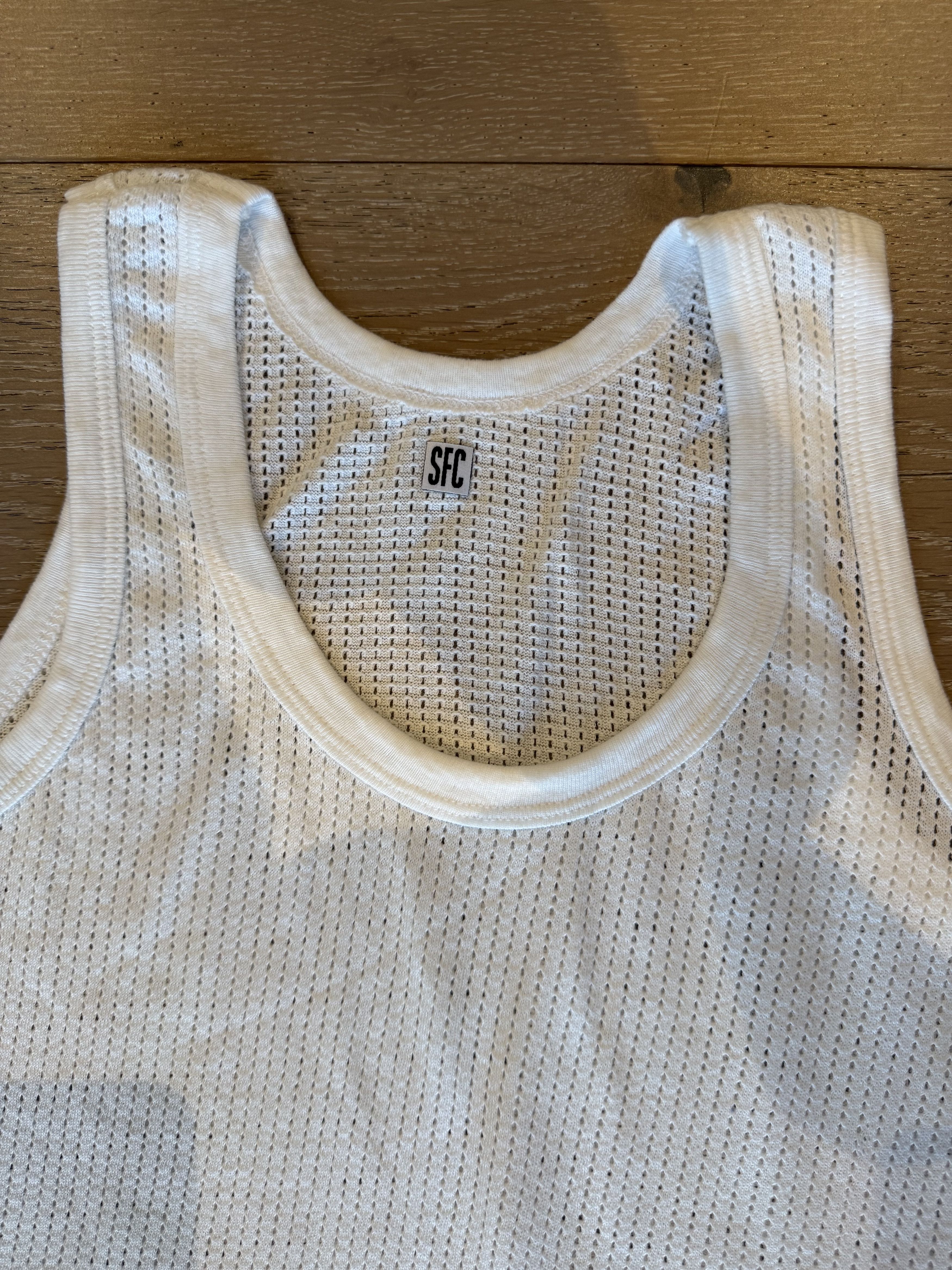Scott Fraser Collection 💚 Scott Fraser Collection Perforated Vest White 2 Pack NEW Size US M / EU 48-50 / 2 - 12 Thumbnail