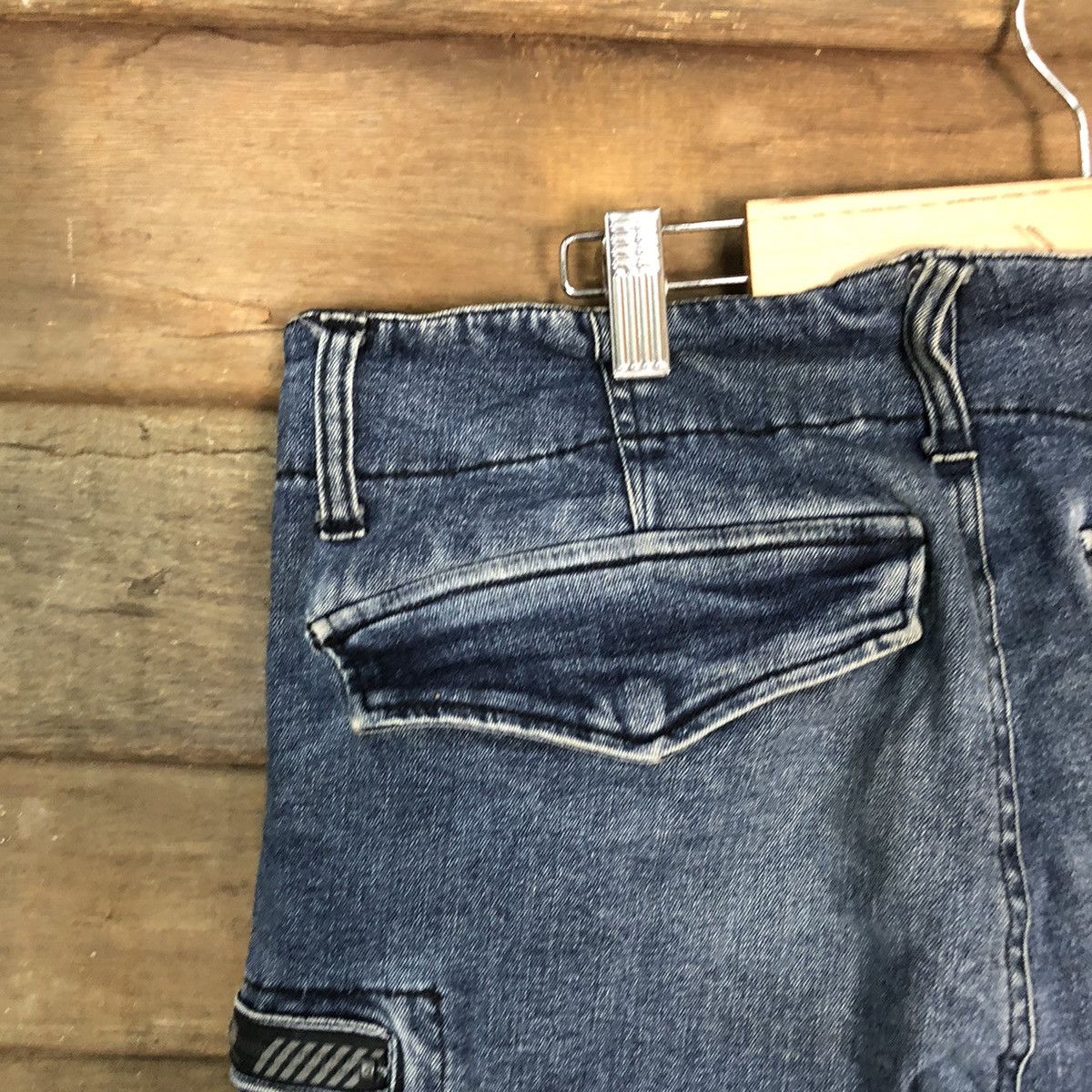 Hummel Hummer Blue Cargo Multipocket tactical denim Pants #7379 Size US 34 / EU 50 - 17 Thumbnail