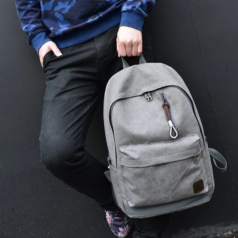 Japanese Brand Canvas Backpack Size ONE SIZE - 3 Thumbnail