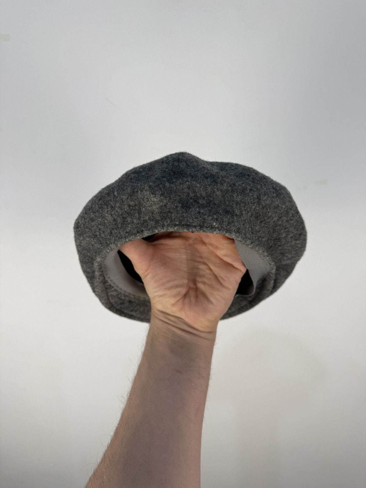 Kangol Kangol Wool Beret Grey Vintage Classic Cap Made in England Size ONE SIZE - 5 Thumbnail