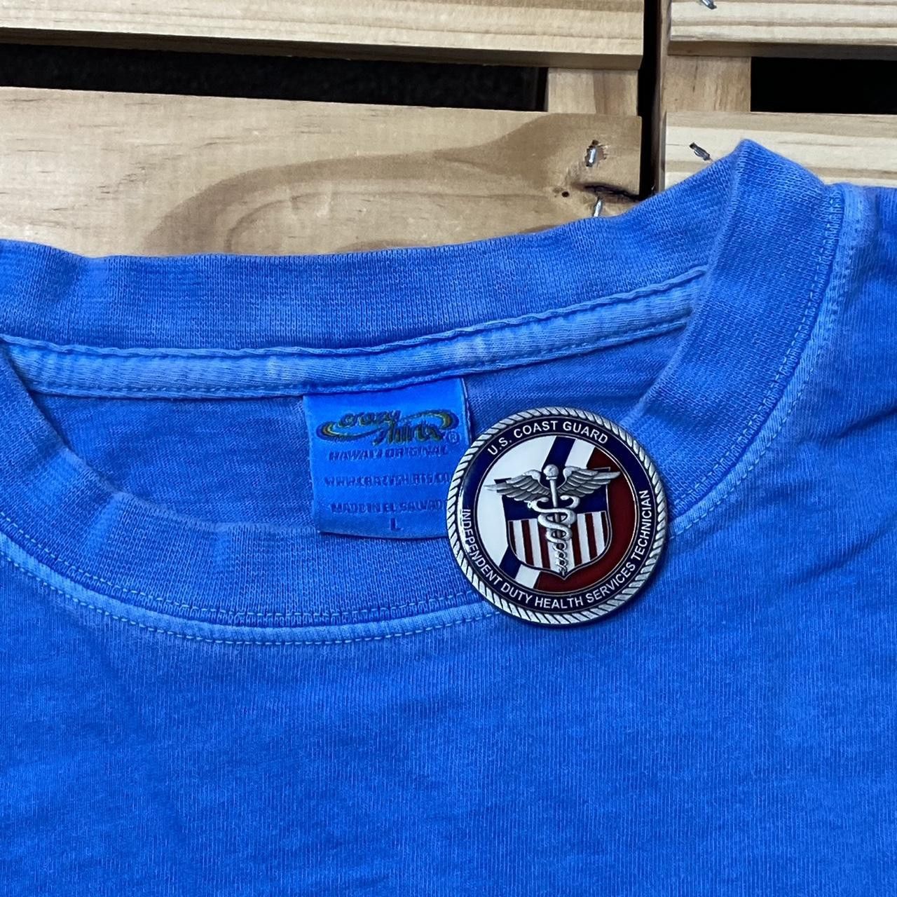 Other Vintage California Surfing Blue Surf Tee Size Large Size US L / EU 52-54 / 3 - 3 Thumbnail