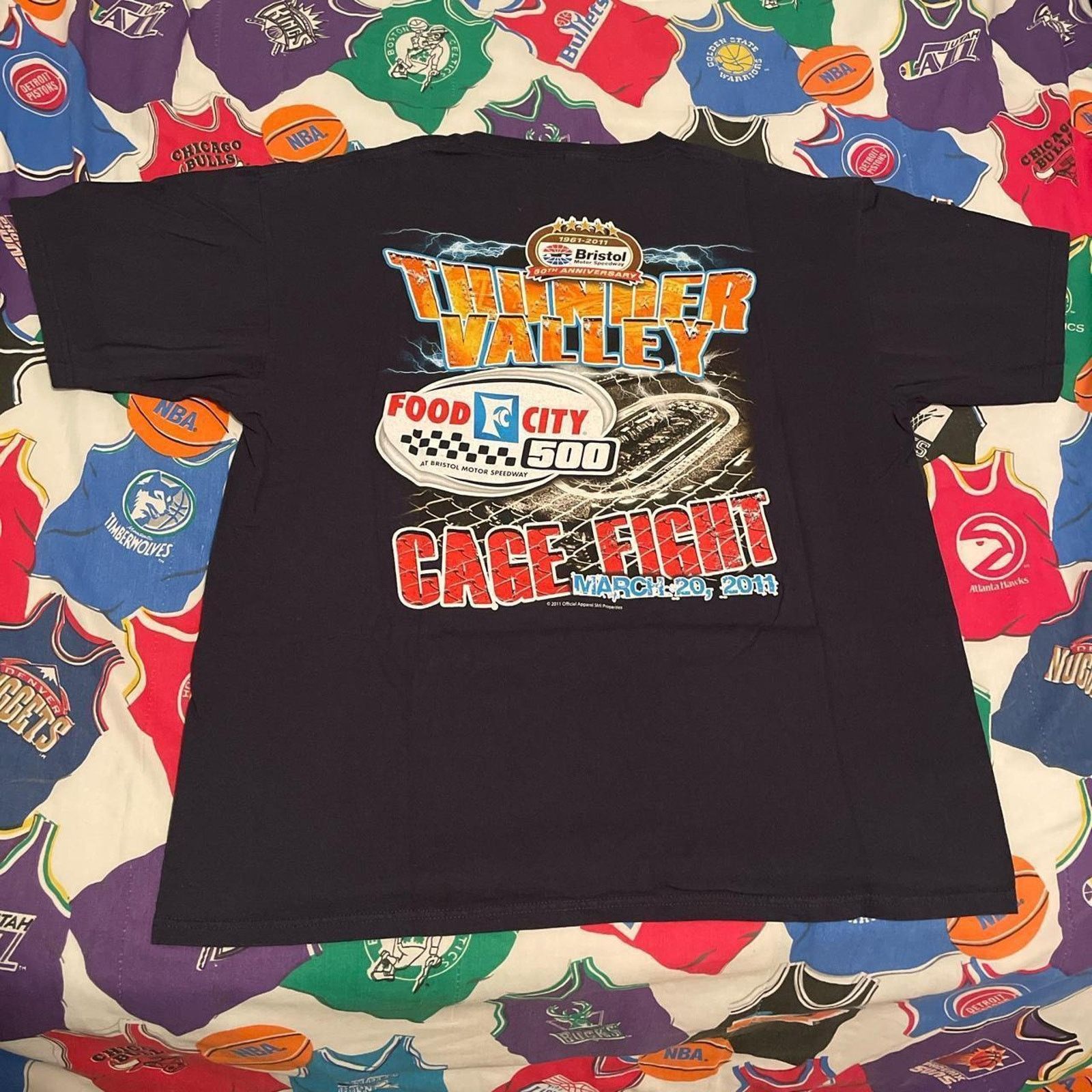 Chase Authentics Y2K 2011 Chase Authentics AOP NASCAR 500 Racing Car Tee Size US XXL / EU 58 / 5 - 2 Thumbnail