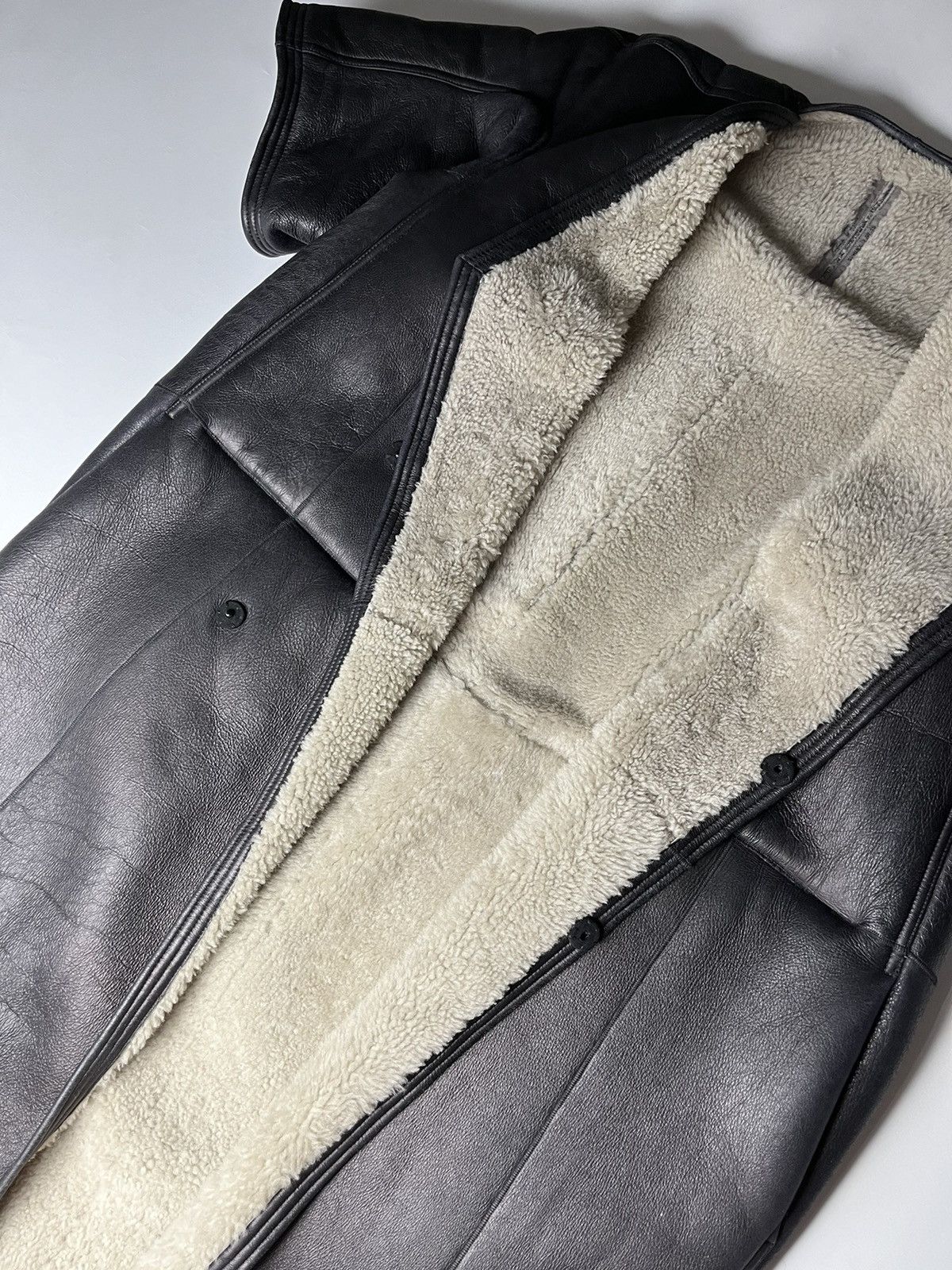 Rick Owen’s Sphinx F/W 15 Leather Jacket