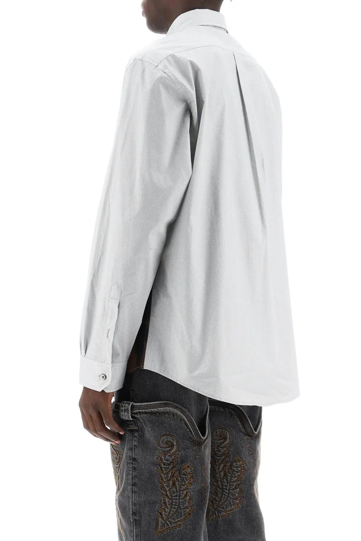 Y/Project o1s22i1n0124 Body Collage Shirt in Grey Size US M / EU 48-50 / 2 - 3 Thumbnail