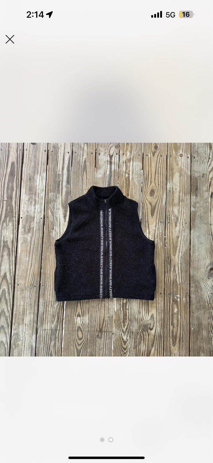 Harley Davidson Harley Davidson fleece vest Size US M / EU 48-50 / 2 - 2 Thumbnail