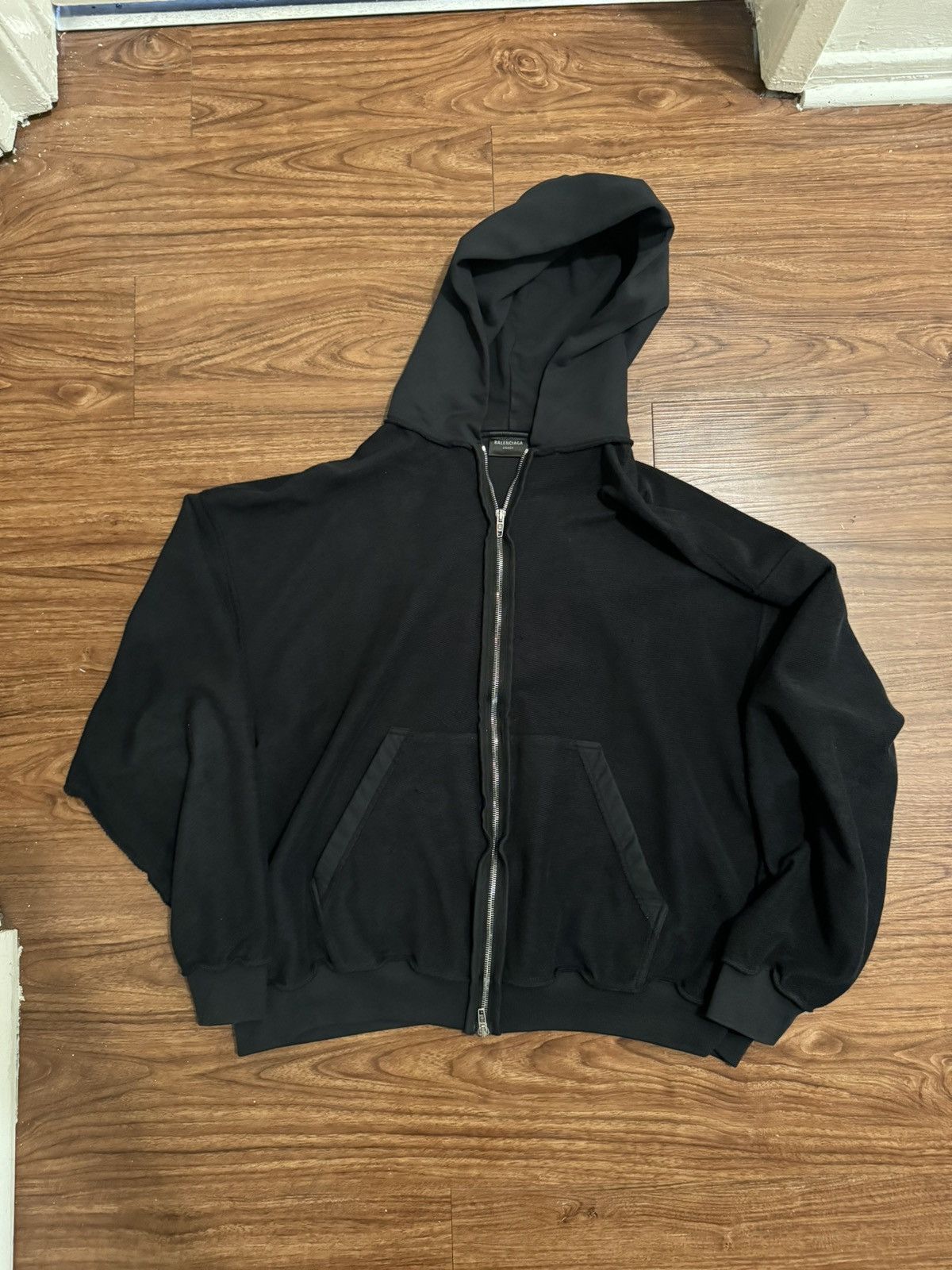 Balenciaga Balenciaga Inside Out zip-up hoodie | Grailed
