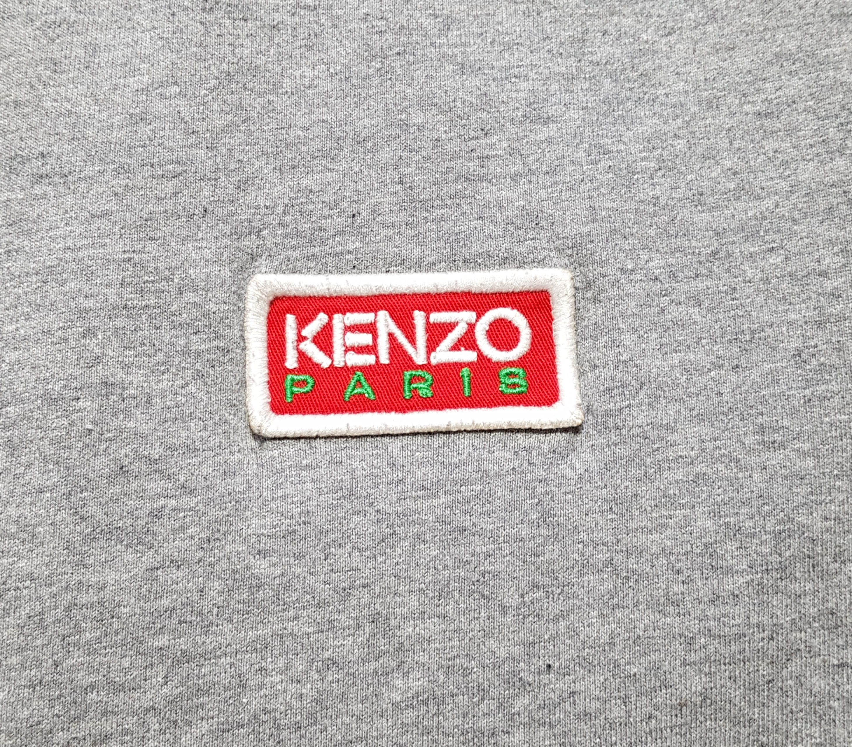 Kenzo Kenzo Paris Men's Grey Cotton T-Shirt Tee Big Logo sz L Size US L / EU 52-54 / 3 - 4 Thumbnail
