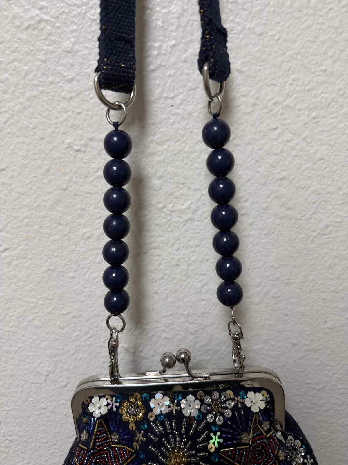Other America & Beyond Beaded Frame Clutch Size ONE SIZE - 3 Thumbnail
