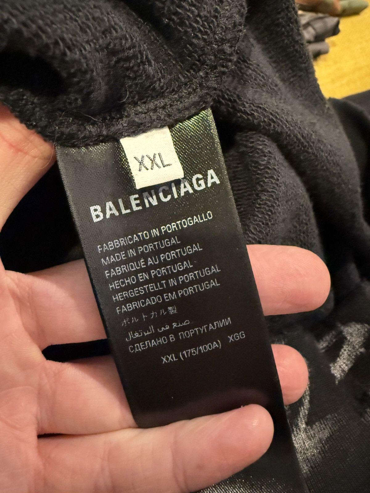 Balenciaga Balenciaga Black Skater Zip Up Hoodie Size US XXL / EU 58 / 5 - 8 Thumbnail