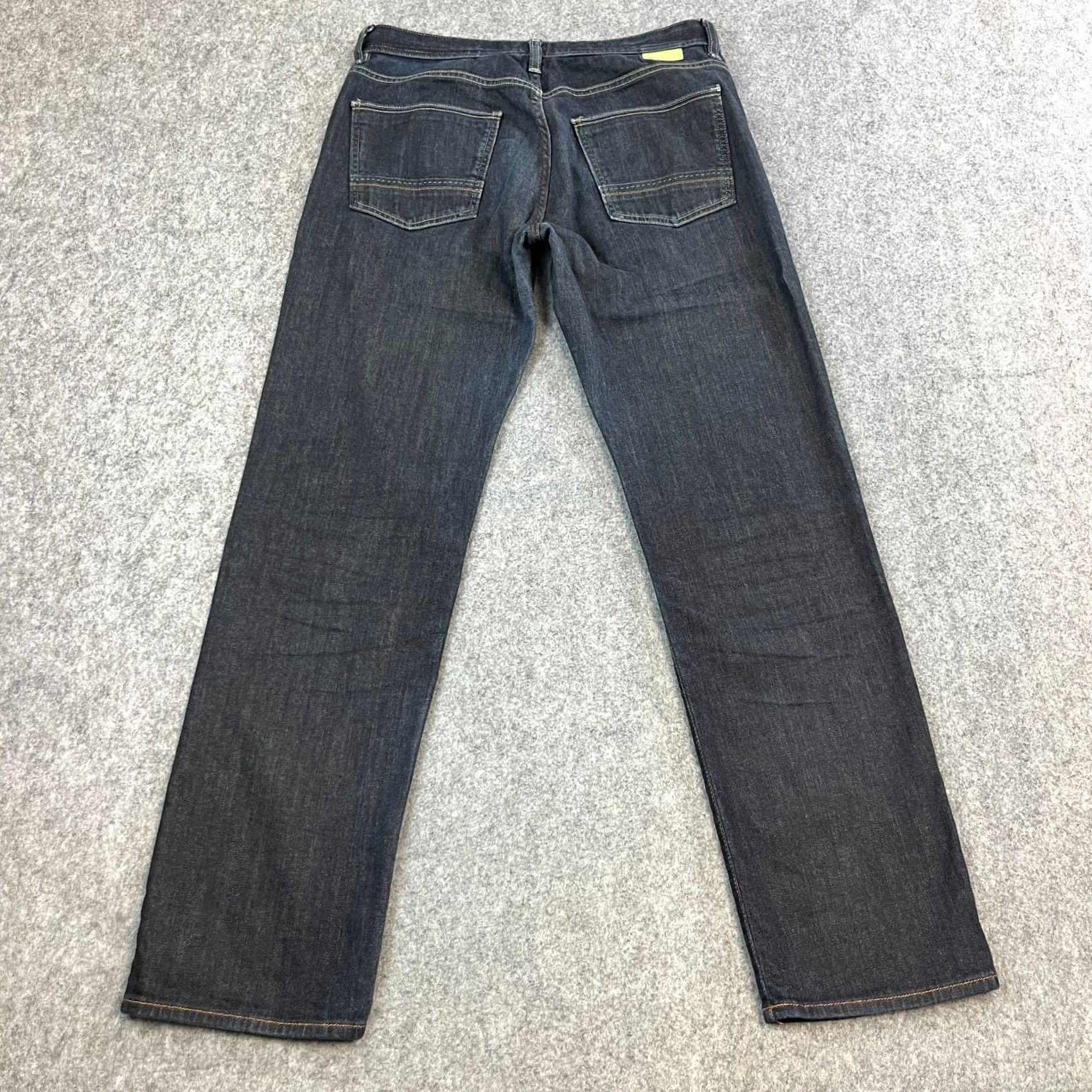 Hugo Boss HUGO BOSS Jeans Denox Regular Tapered 32 32 Dark Wash Blue Stretch Label Mens Denim 5-Pocket Size US 32 / EU 48 - 2 Thumbnail
