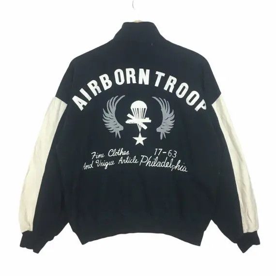 Vintage Vtg TARKY PLAYER Airborn Troop Military Jacket Sweater Size US M / EU 48-50 / 2 - 1 Thumbnail