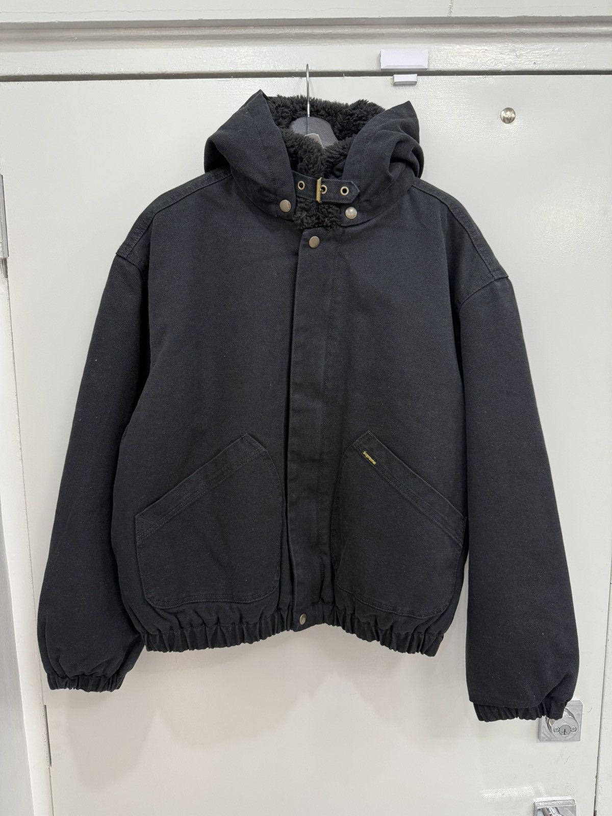 Supreme Black Work Jacket