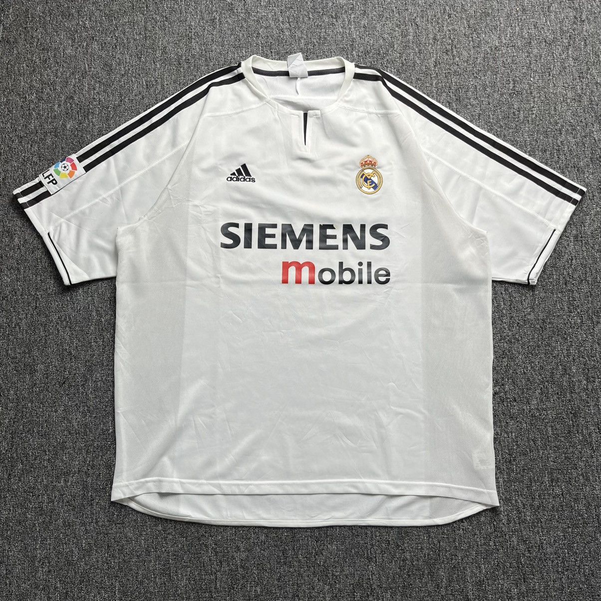 Adidas 2003 Real madrid jersey home Size US XL / EU 56 / 4 - 1 Thumbnail