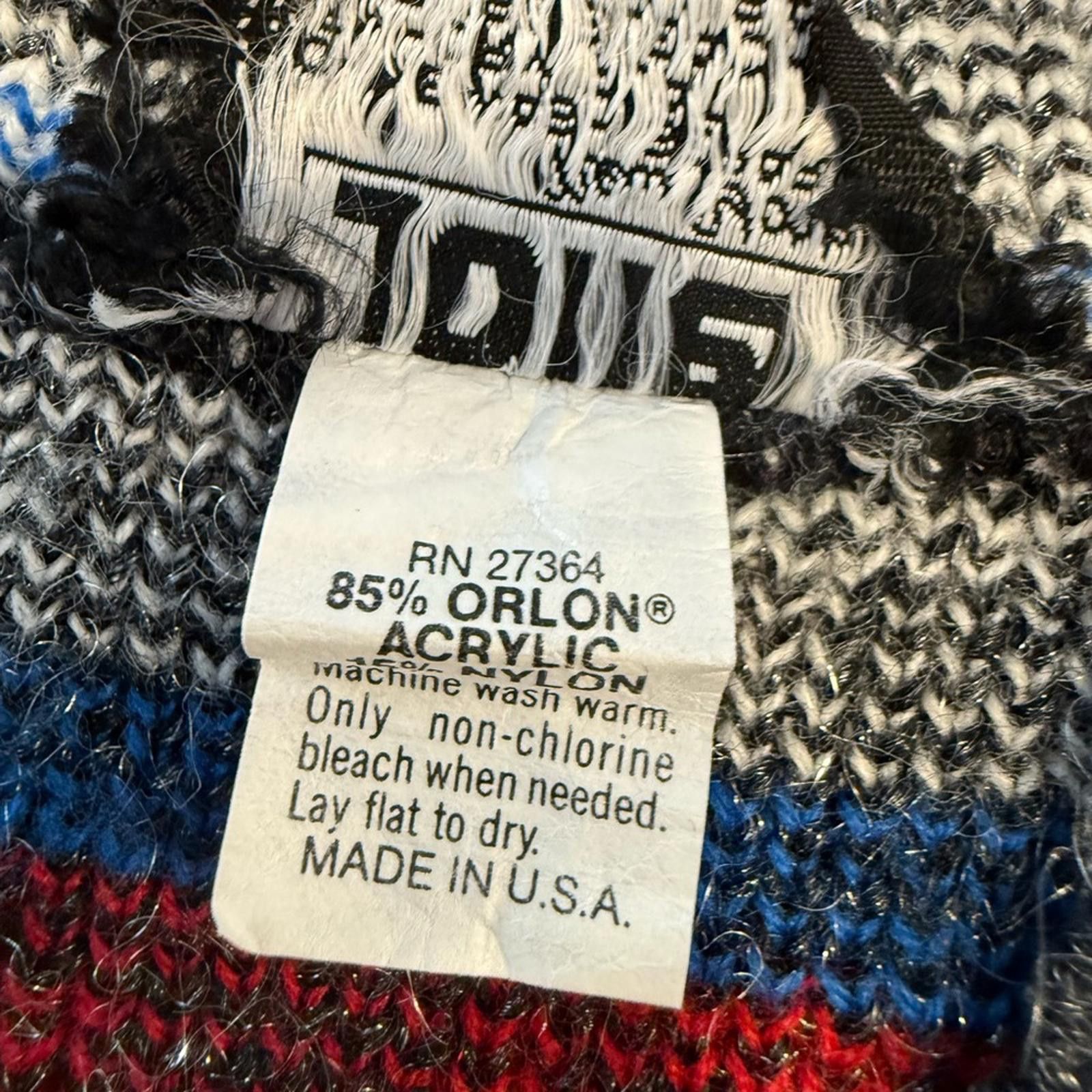 Other Jolle fair isle fuzzy V neck sweater SZ M/L Size M / US 6-8 / IT 42-44 - 7 Thumbnail