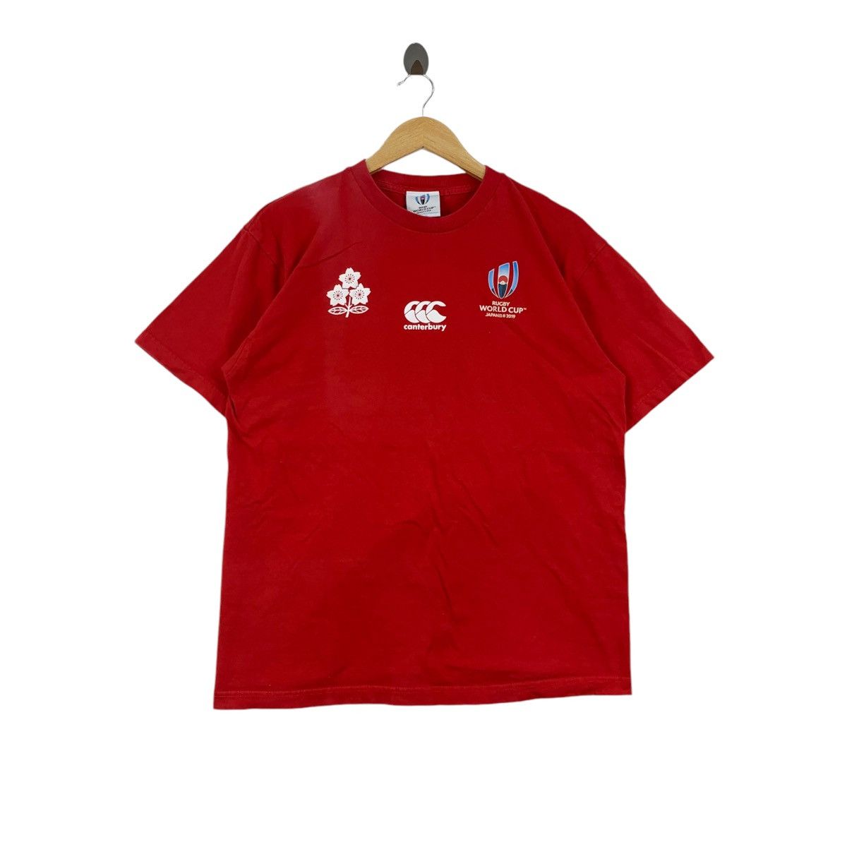Canterbury of New Zealand Canterbury x RUGBY WORLD CUP Japan 2019 One Team Official Size US XL / EU 56 / 4 - 3 Thumbnail