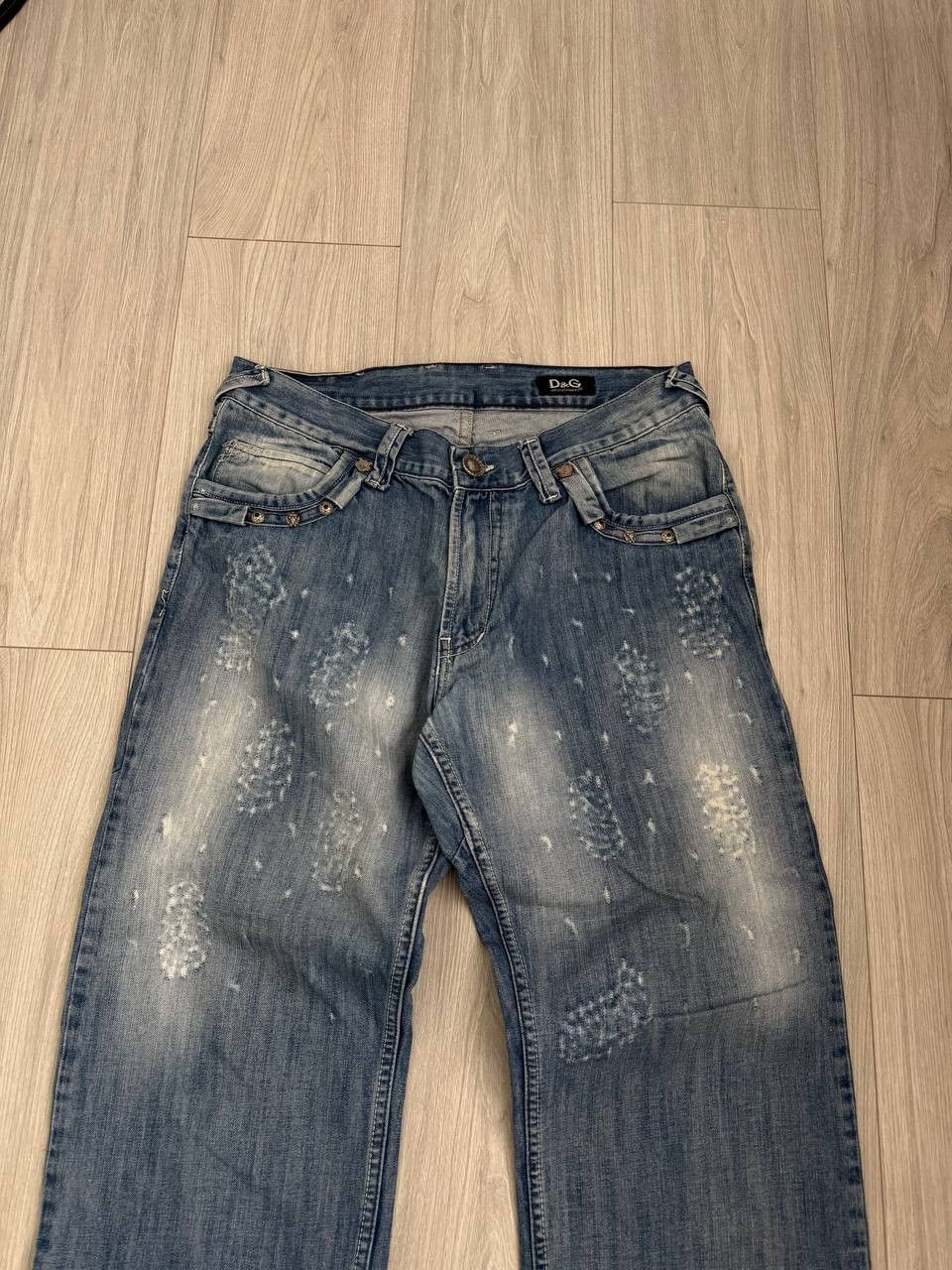 Dolce & Gabbana Dolce & Gabanna Jeans Big Logo Denim Jeans Size US 34 / EU 50 - 6 Thumbnail