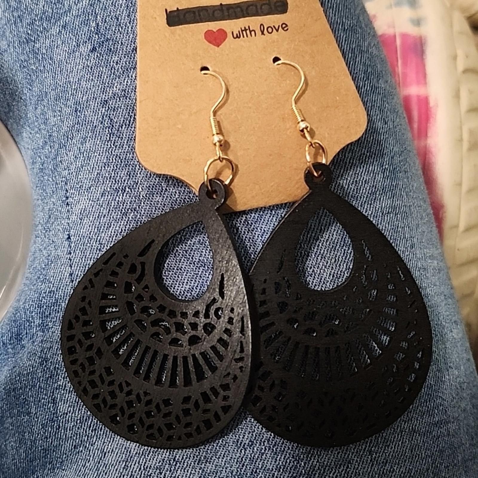 Other Black boho earrings Size ONE SIZE - 1 Preview