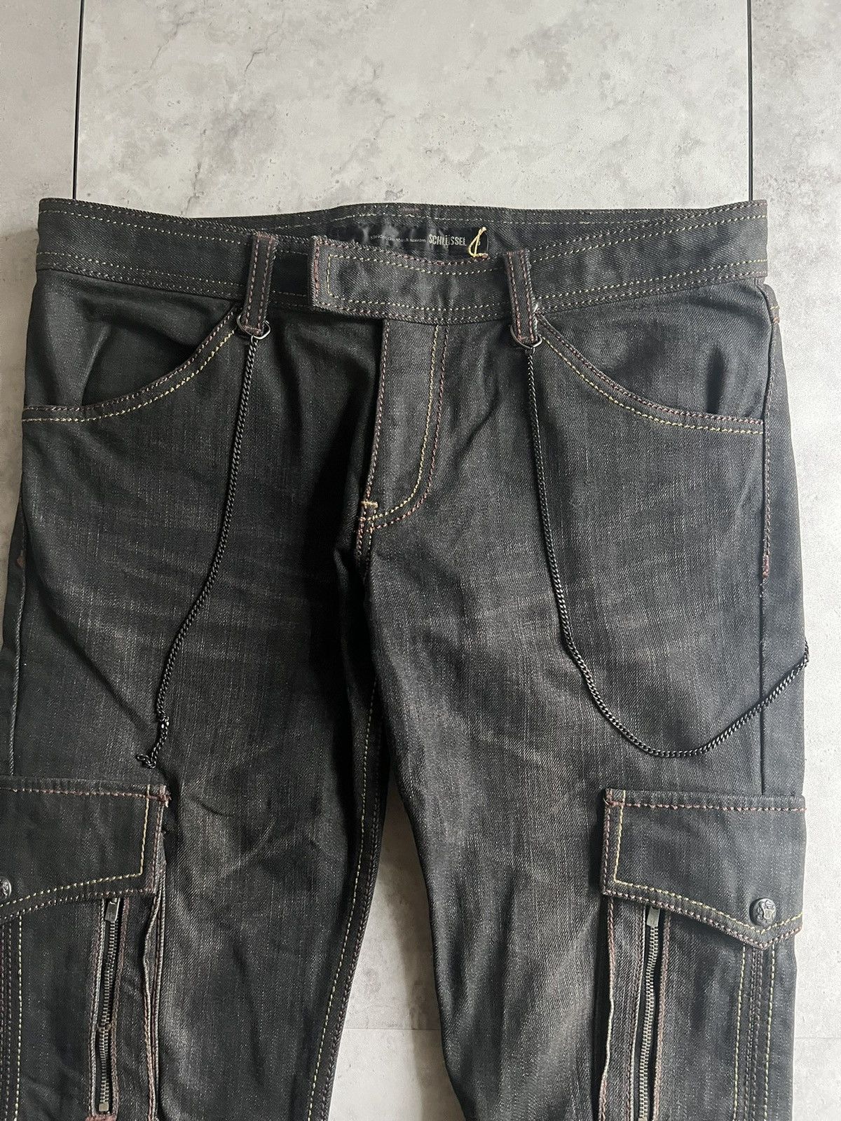 Schlussel Schlussel Zipper Attachment Cargo Denim Size US 32 / EU 48 - 2 Thumbnail