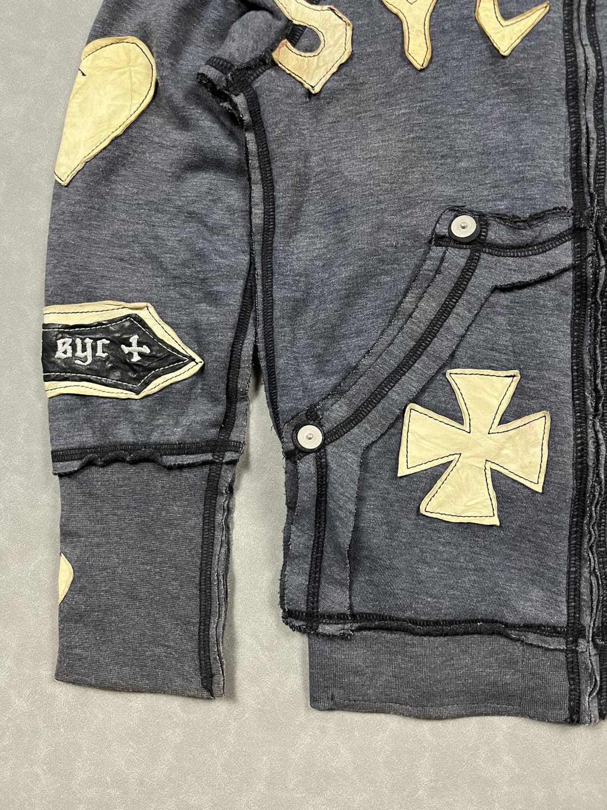 If Six Was Nine RARE syc fuk skeleton zip hoodie Size US S / EU 44-46 / 1 - 8 Thumbnail