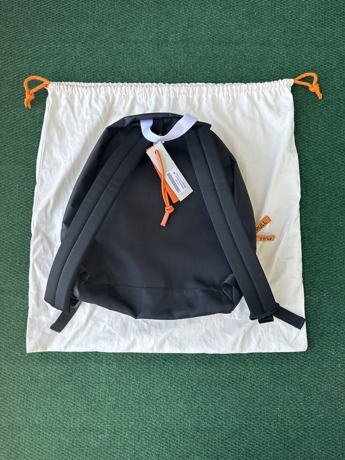 Heron Preston HERON PRESTON ‘CTNMB’ POCKETED BACKPACK | BLACK/WHITE Size ONE SIZE - 2 Thumbnail
