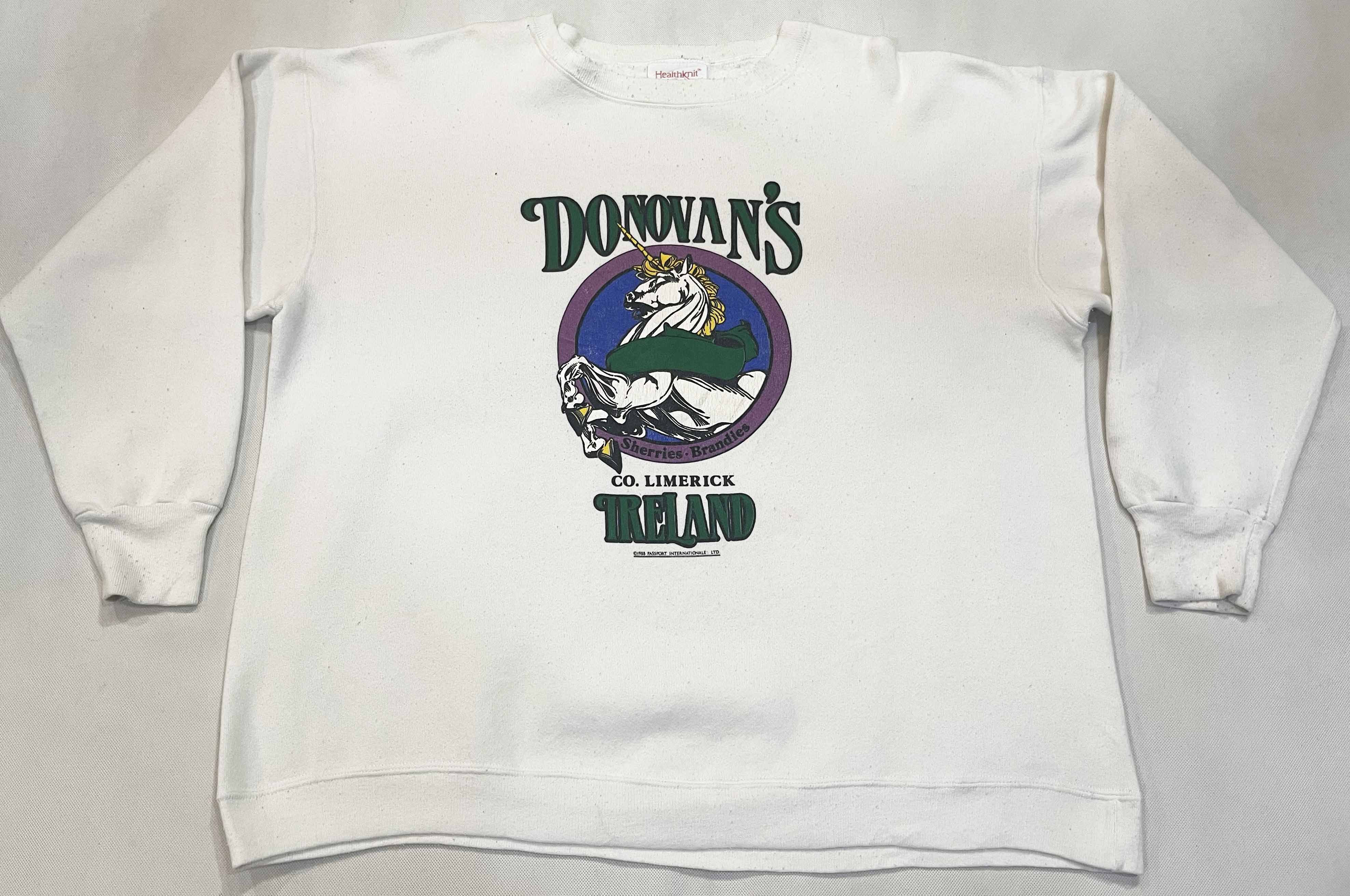 Vintage Vintage 1988 Donovan's Ireland Crewneck Sweatshirt Size US XL / EU 56 / 4 - 1 Thumbnail
