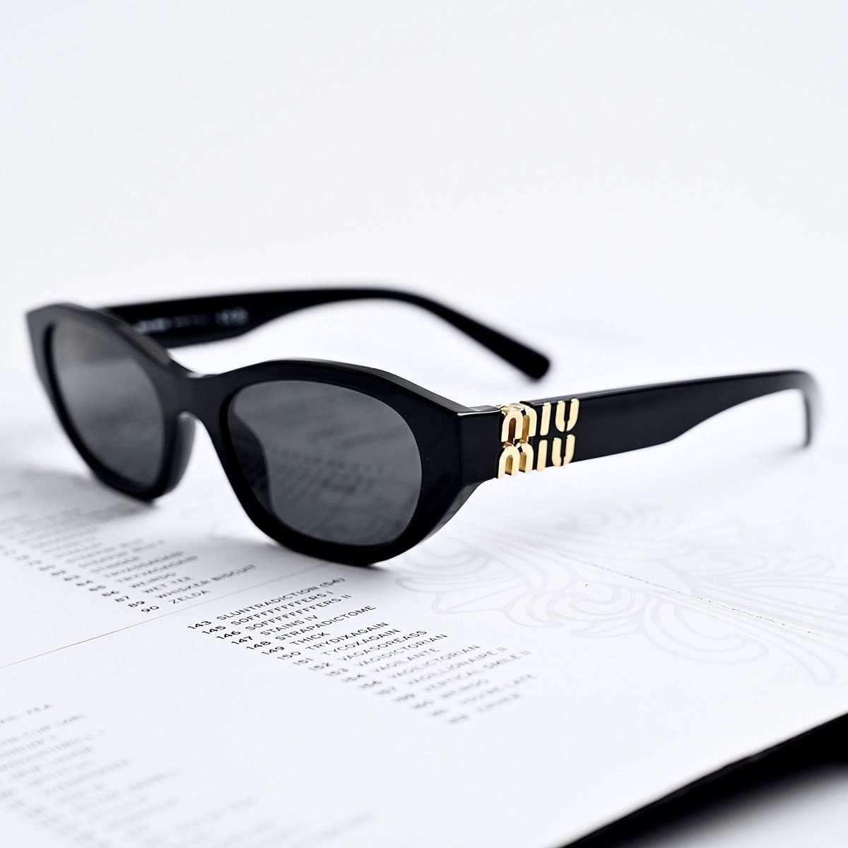 Miu Miu MIU MIU 0MU A03S SUNGLASSES Size ONE SIZE - 2 Thumbnail