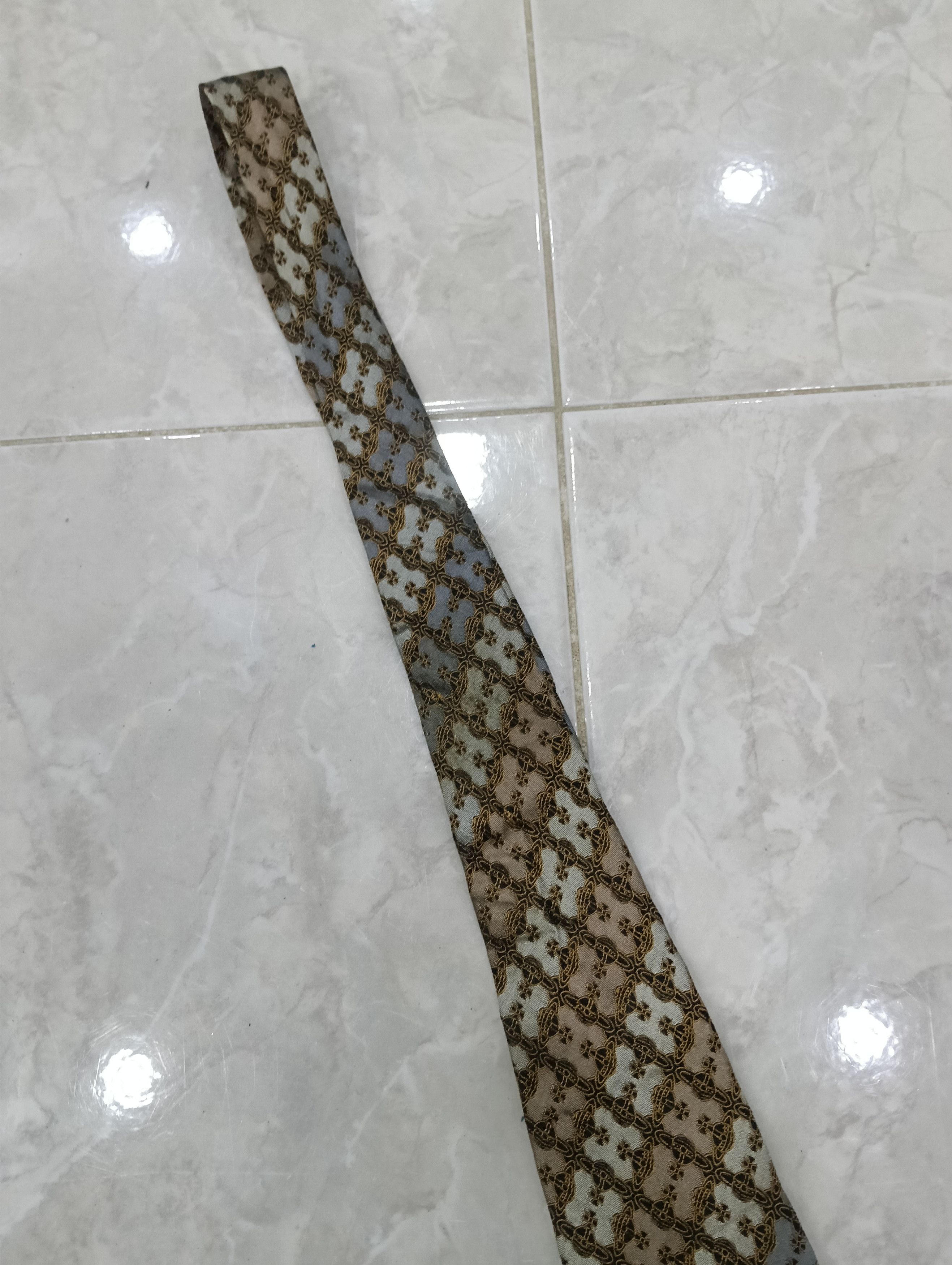 Vivienne Westwood Vivienne Westwood Monogram Tie Size ONE SIZE - 5 Thumbnail