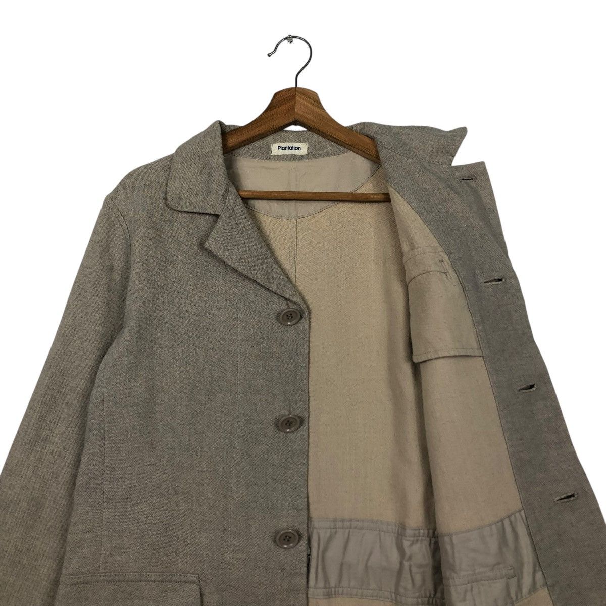 Issey Miyake 🔥VINTAGE CHORE JACKET BUTTON PLANTATION ISSEY MIYAKE Size US M / EU 48-50 / 2 - 11 Thumbnail