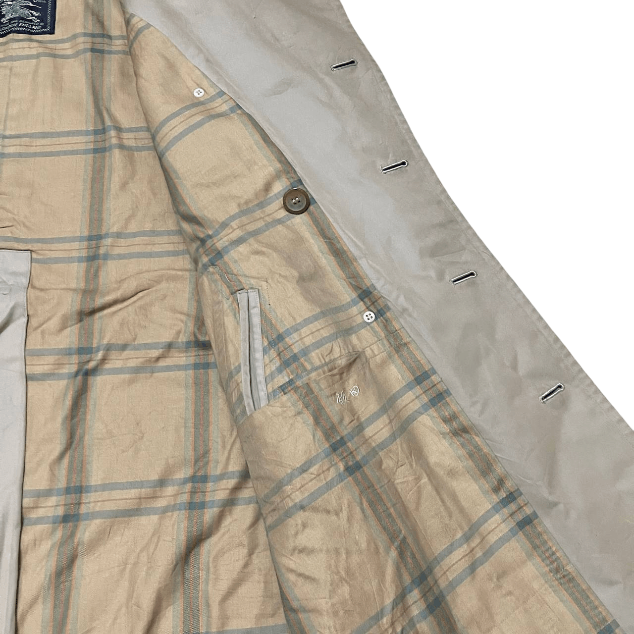 Burberry Vintage Burberry Trench Coat Double Breasted Size US M / EU 48-50 / 2 - 13 Thumbnail