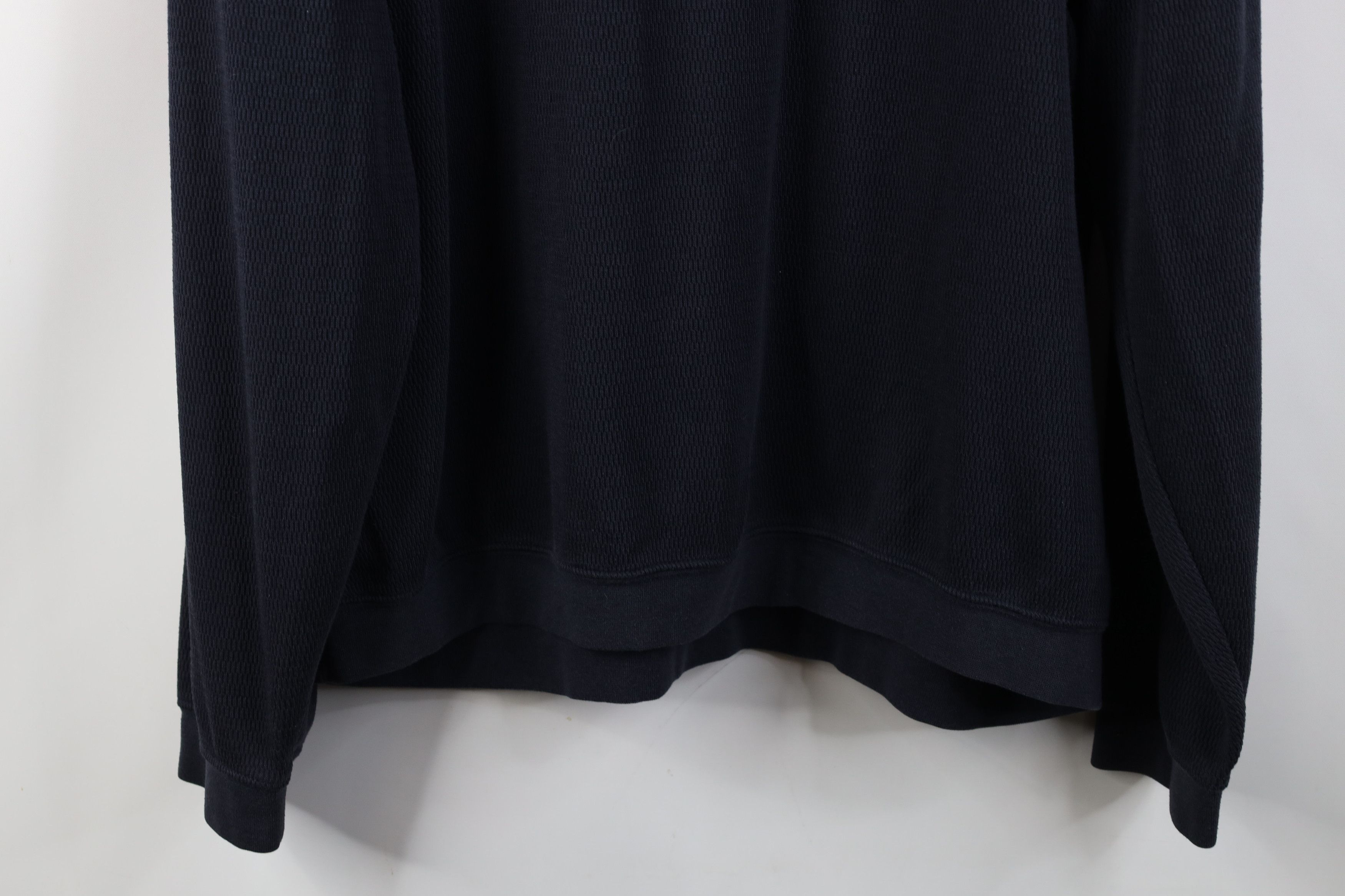 Vintage Vintage 90s Streetwear Thermal Knit Long Sleeve Rugby Polo Size US XL / EU 56 / 4 - 13 Thumbnail