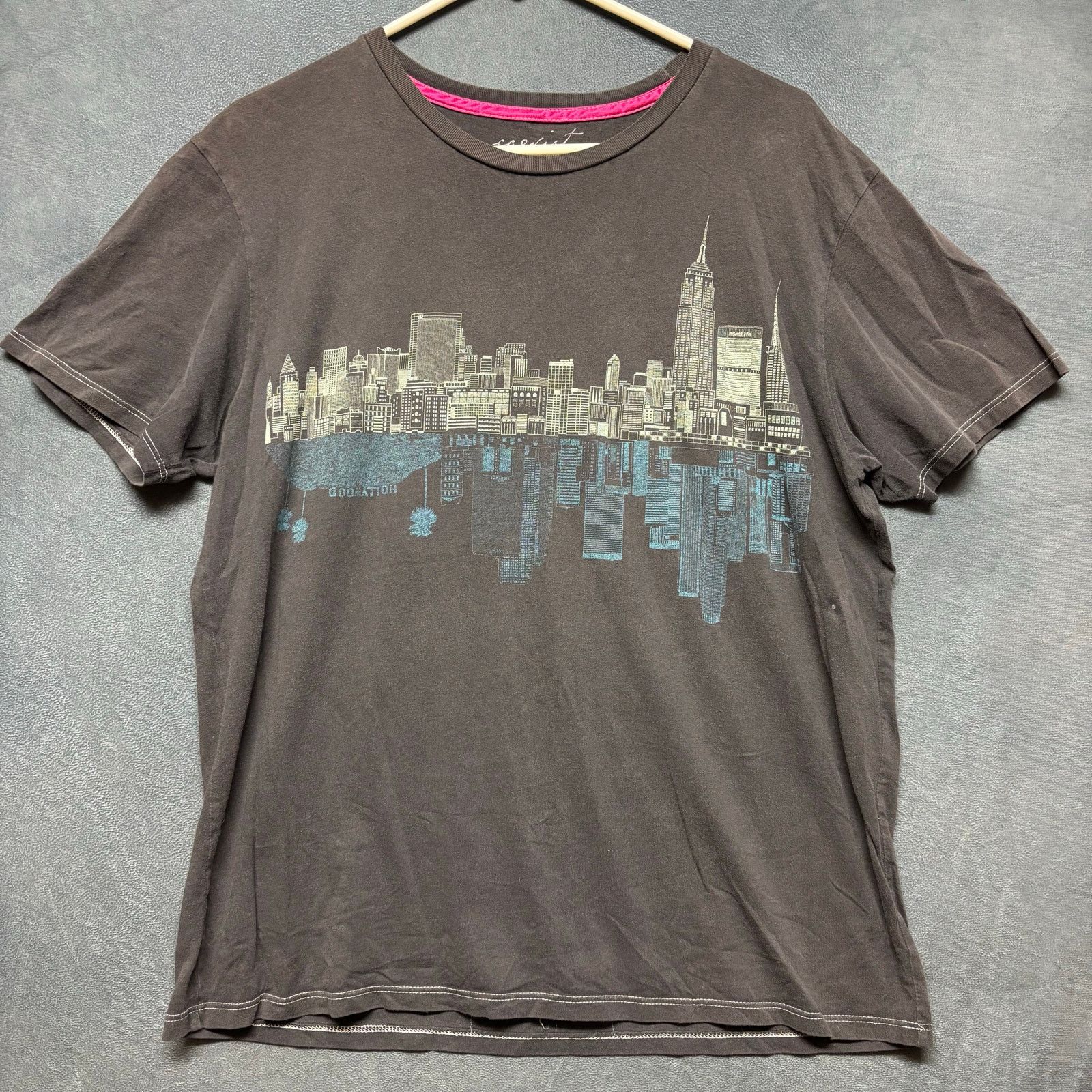 Other Coexist New Angeles Shirt Grunge Faded Skater Made in USA Size US L / EU 52-54 / 3 - 1 Thumbnail