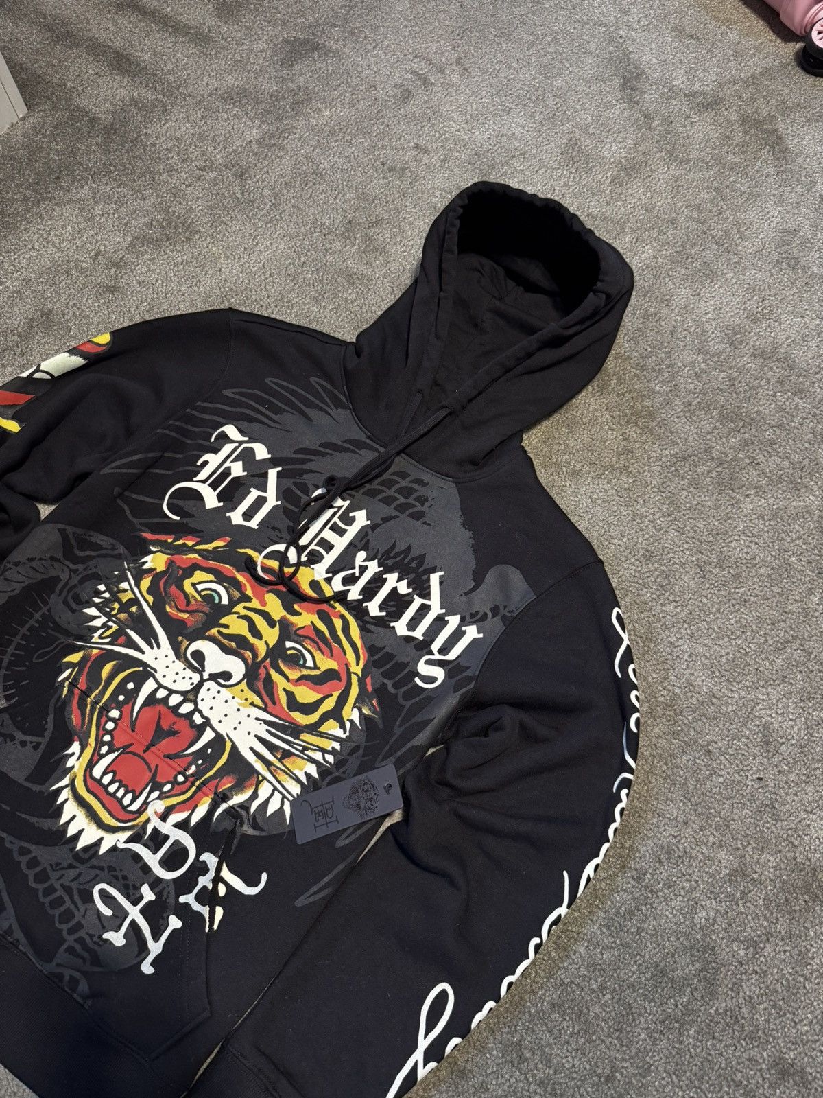 Ed Hardy Mens Hoodie Ed Hardy Black Size US S / EU 44-46 / 1 - 4 Thumbnail