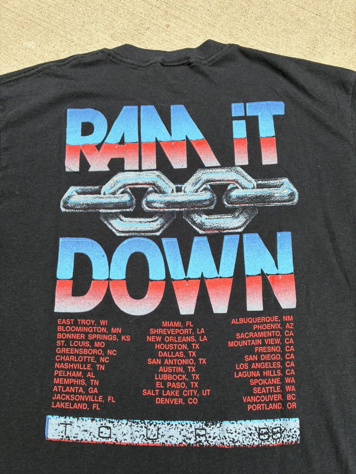 Band Tees 1988 Judas Priest Ram It Down Tour Shirt Size US L / EU 52-54 / 3 - 5 Thumbnail