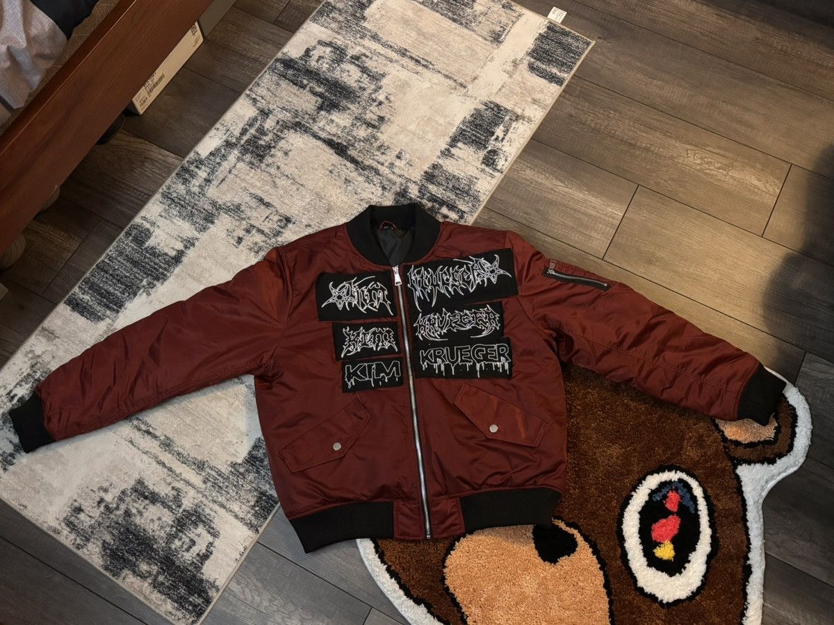Kim Krueger Kim Krueger Red Bomber Jacket Size US M / EU 48-50 / 2 - 2 Thumbnail