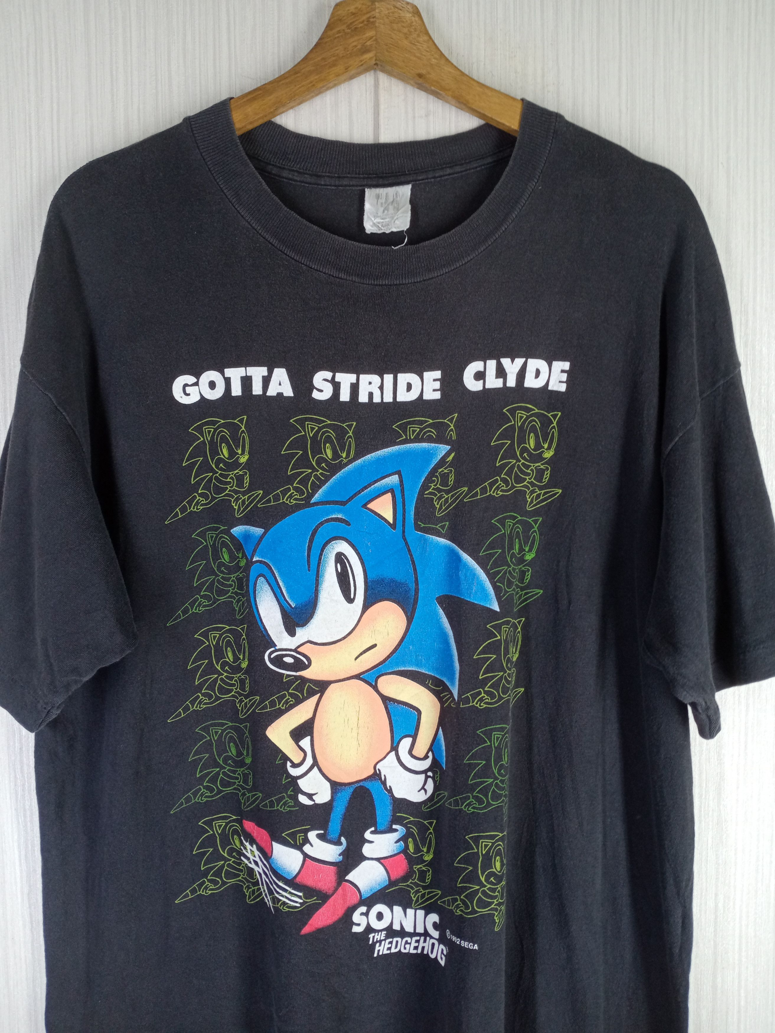 Vintage Very Rare Vintage 1992 Sonic The Hedgehog Tshirt Size US L / EU 52-54 / 3 - 2 Thumbnail
